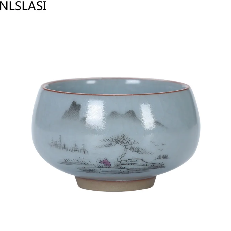 Высокая производительность китайский Чай комплект чашки трещины Керамика чашка