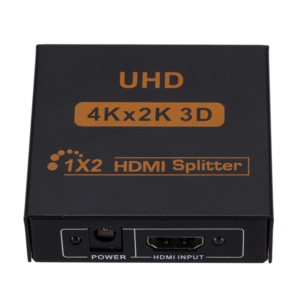 Сплиттер LccKaa 4k HDMI совместимый сплиттер Full HD 1080p видео переключатель 1X2 1 в 2 выход