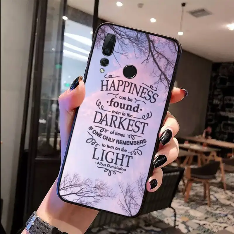 

Hogwart Harries Potter Comic design eternally Phone Case For Huawei honor 8A 8X 10i 20 10 Y6 2019 nova 5t