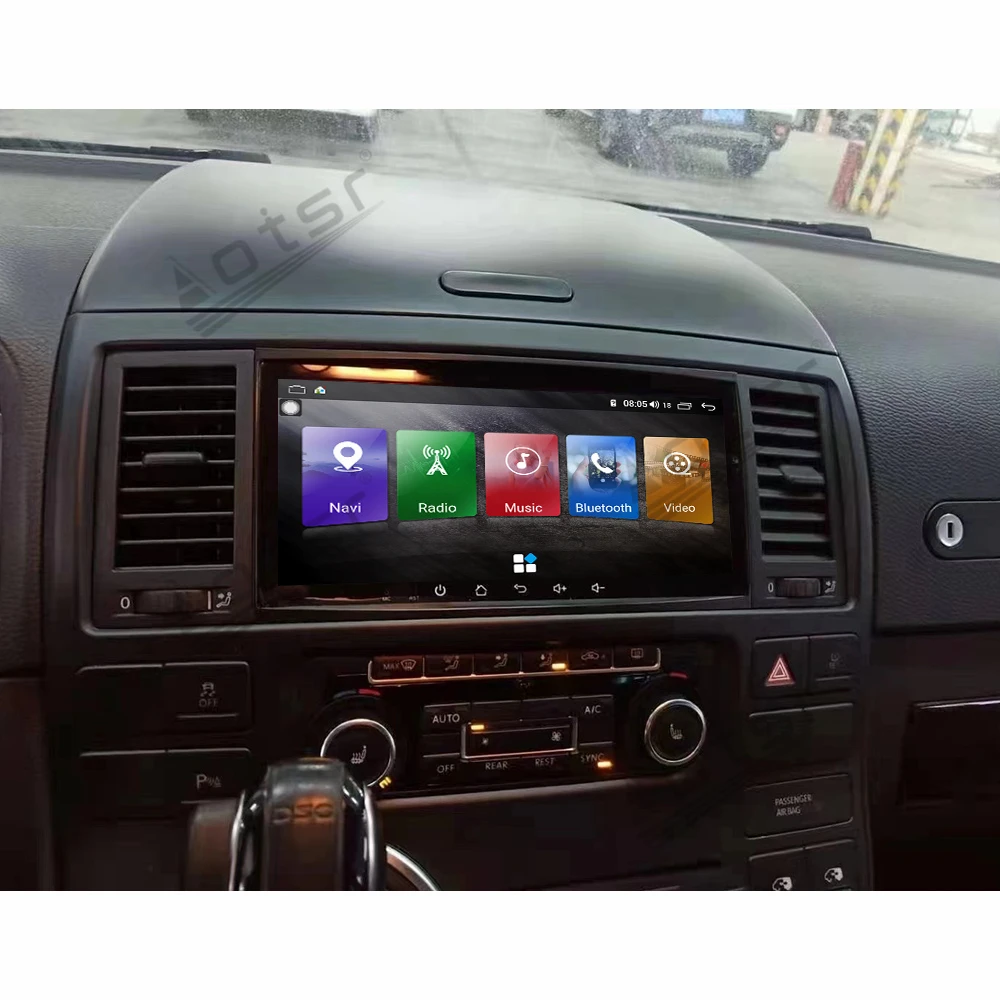 구매 폭스 바겐 투아렉 안드로이드 10 테슬라 자동차 라디오 무선 카플레이 GPS 네비게이션 DSP 자동차 멀티미디어 플레이어, 6 + 128GB