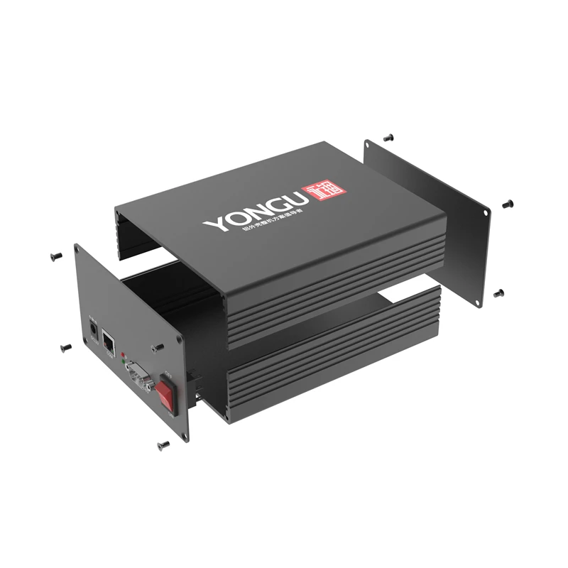 

H24 Custom Split box 127W75H /4.99''x2.95'' aluminum pcb box usb box