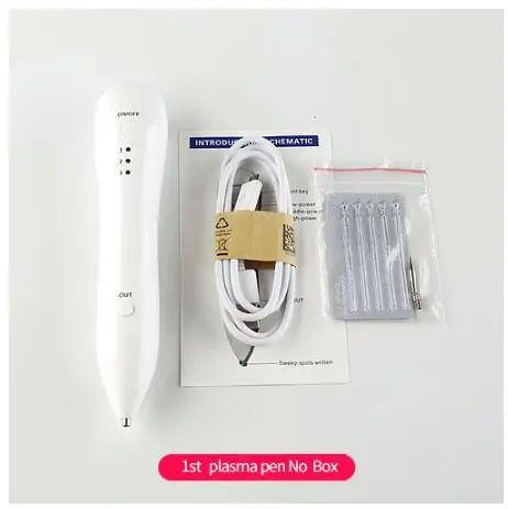 1st pen no box Уровня светодиодный плазменной резки лазерный указатель метка на коже удаления татуировки моль веснушки для борьбы с пигментацией, пятновыводитель темных загрязнений/ручка для удаления/Caneta для лицо, забота, красота - Цвет: 1st pen no box