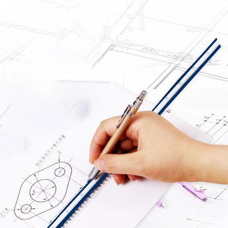 

Easy to Read Flexible Curve Ruler for Engineering Drawing Tailor Sewing Design Graphics Garment Measurement