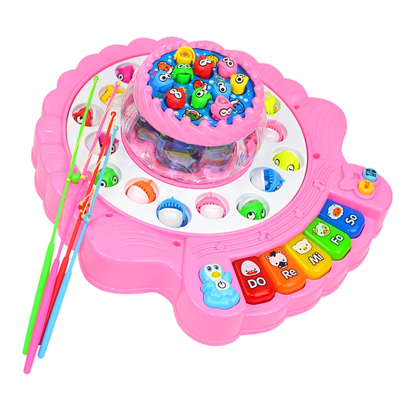 Электрическая рыболовная игрушка пластина для рыбалки родителей и детей