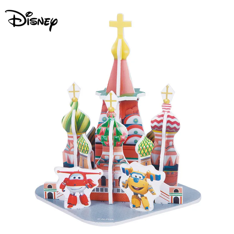 Бумажные 3D Пазлы Disney Snow Sophia для детей 3 4 5 6 7 лет мужчин и женщин|Пазлы| |