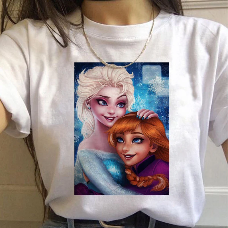 Женская футболка с коротким рукавом и круглым вырезом большого размера | одежда