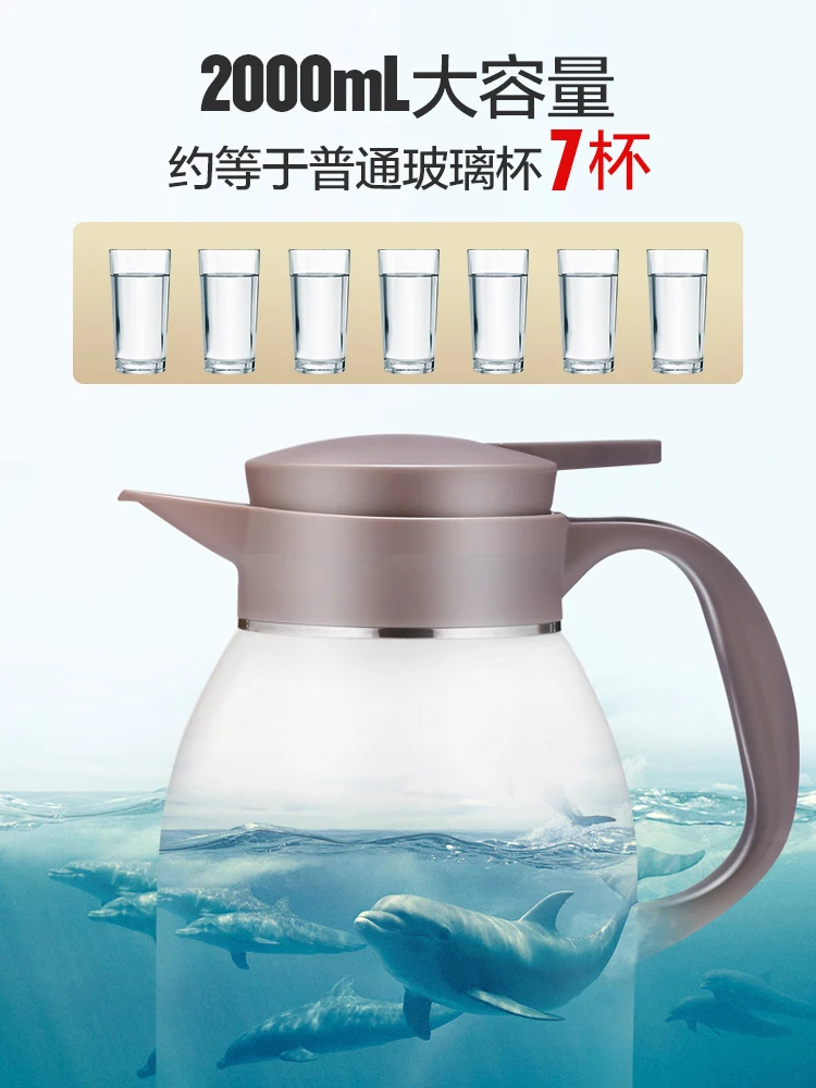 Household Insulation Pot Double Layer Stainless Steel Vacuum Flask Outdoor Large Capacity Car Portable Thermos Water Bottle | Дом и сад