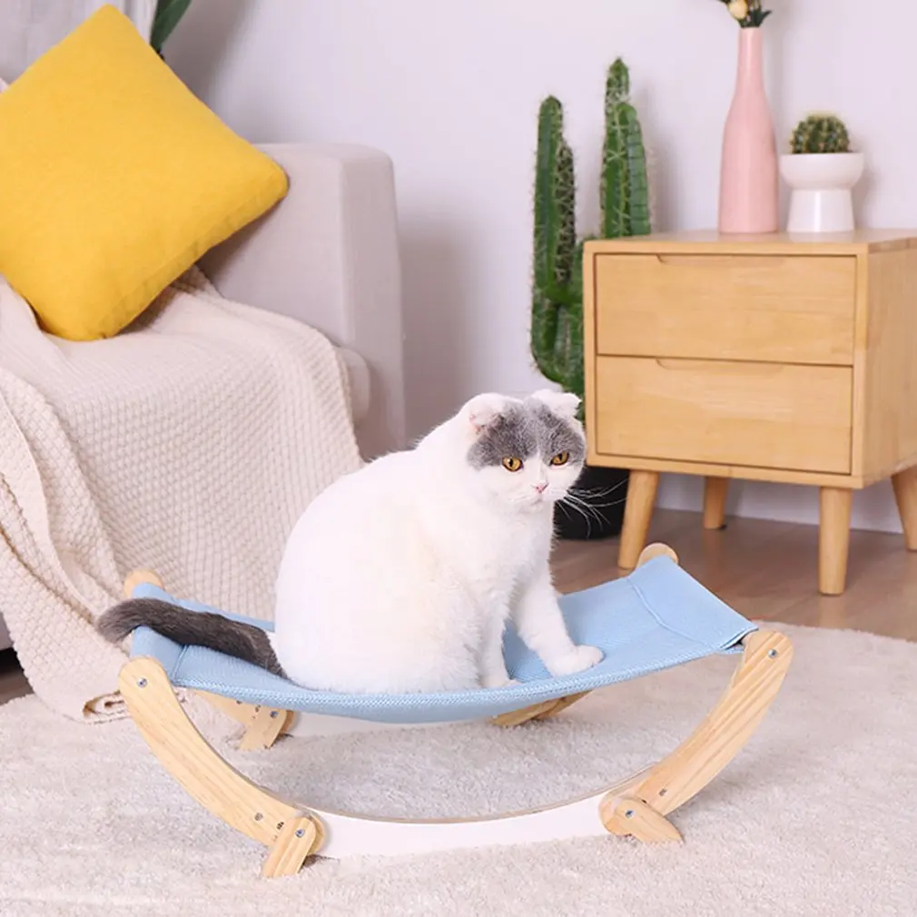 

Pet Hammock Cats Beds Indoor Cat Sleeping Bed For Small And Medium Dogs Bed Kitten Hanging Cat Lounger Hammock Chair Swing