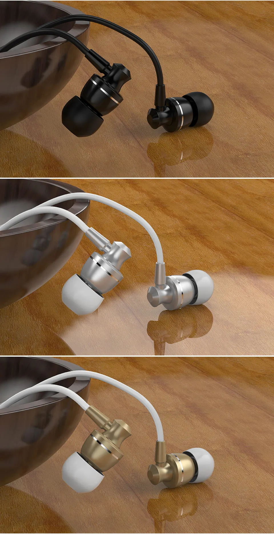 PTM D11G Hifi наушники с микрофоном гарнитура для samsung спортивные наушники с микрофоном проводные наушники Earb uds для телефона