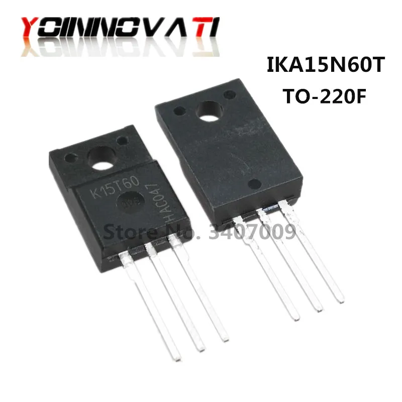 10 шт. IKA15N60T K15T60 TO 220F IGBT трубка MOS FET 15A 600V Новый и оригинальный|Соединители| |