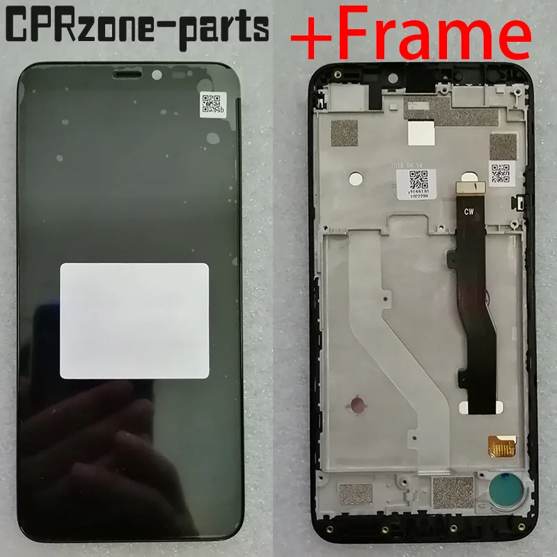 5 45 &quotчерный с рамкой для ZTE Blade A530 ЖК дисплей сенсорным экраном дигитайзер