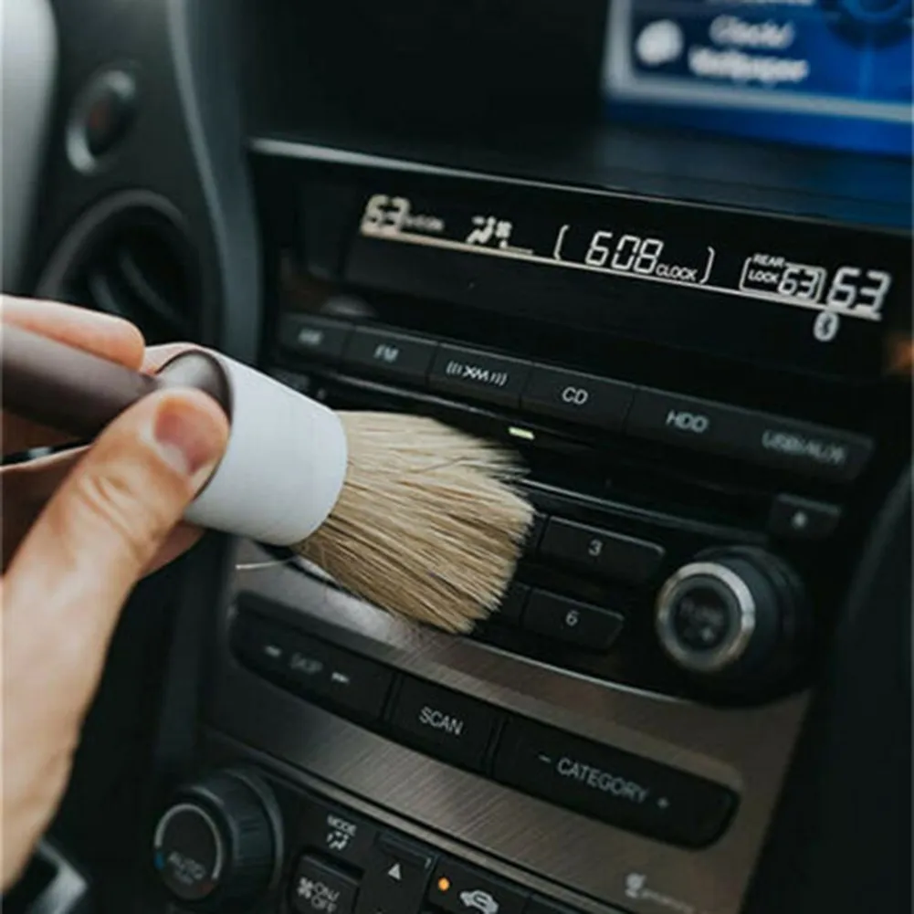 

5PCS Detailing Brush Auto Detailing Brush Set For Car Cleaning Wheels Soft