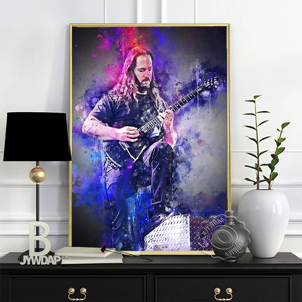 Постер John Petrucci Художественная печать участников рок-музыкальной группы