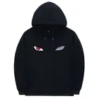 Свитшот унисекс с принтом глаза, пуловер в стиле хип-хоп, уличная одежда, худи в стиле аниме, Учиха удзумаки, Hatake