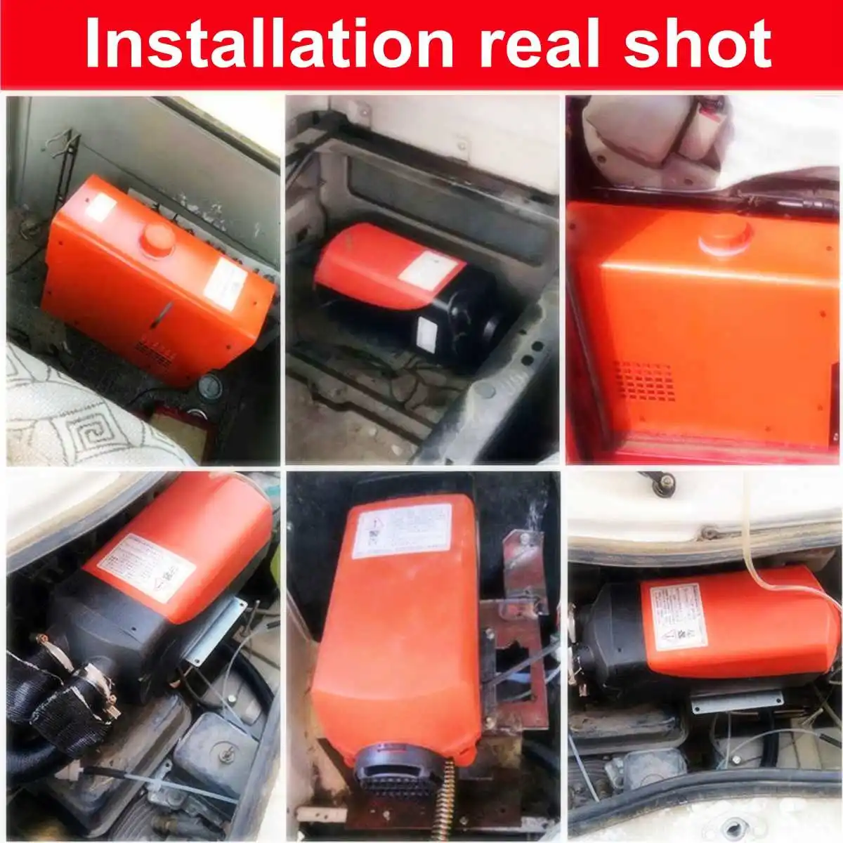 Hcalory 1KW-8KW Регулируемый 12 в воздушный дизельный Обогреватель ЖК-экран+ пульт дистанционного управления все в одном парковочный обогреватель