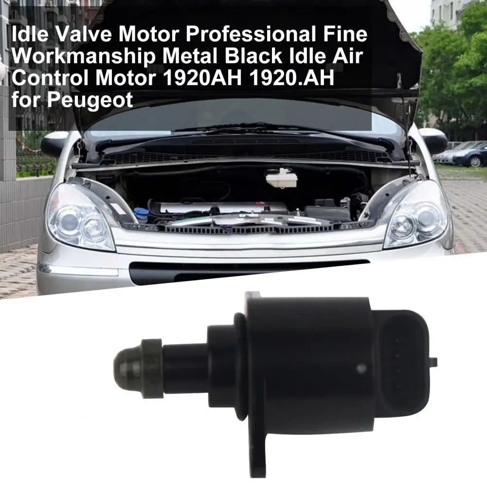 Двигатель холостого клапана профессиональный тонкий металлический черный