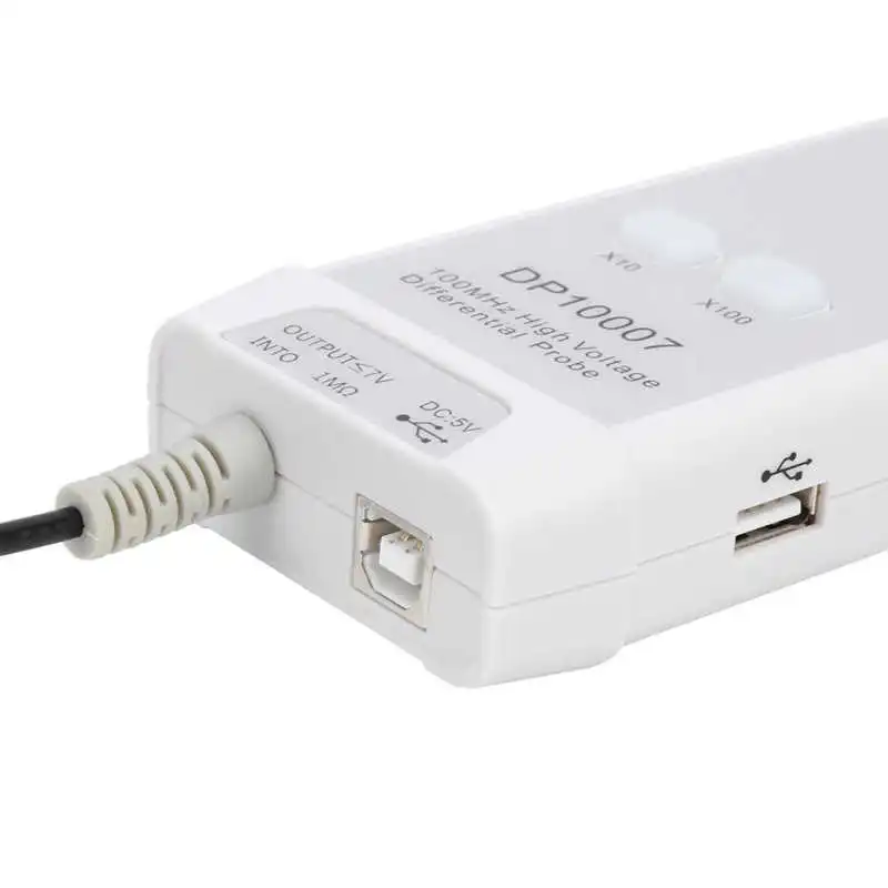 Щупы осциллографа DP10007 щуп 100 МГц 700 в Высоковольтный дифференциальный зонд