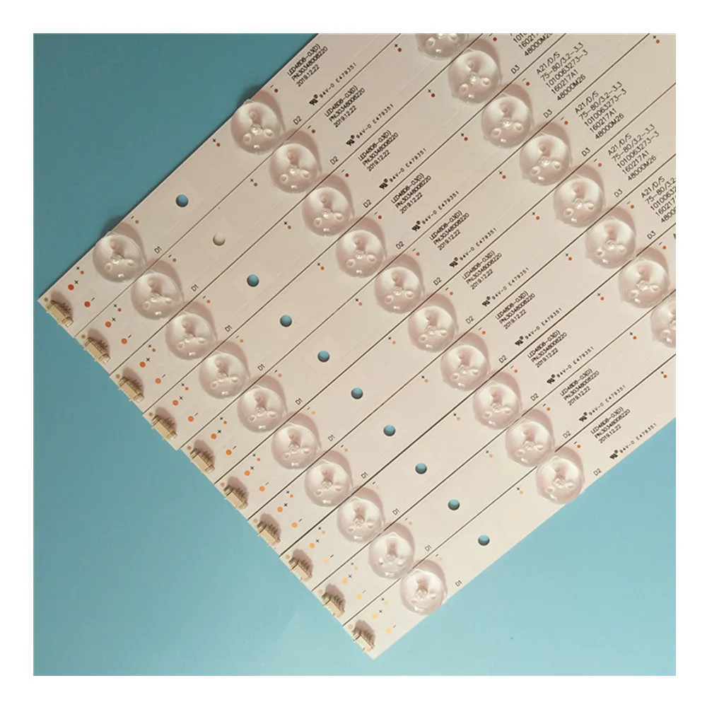 Светодиодная лента для подсветки 8 ламп экрана Hai er LE48G520N LS48H310G LE48D8-03(D) 100% LE48B510