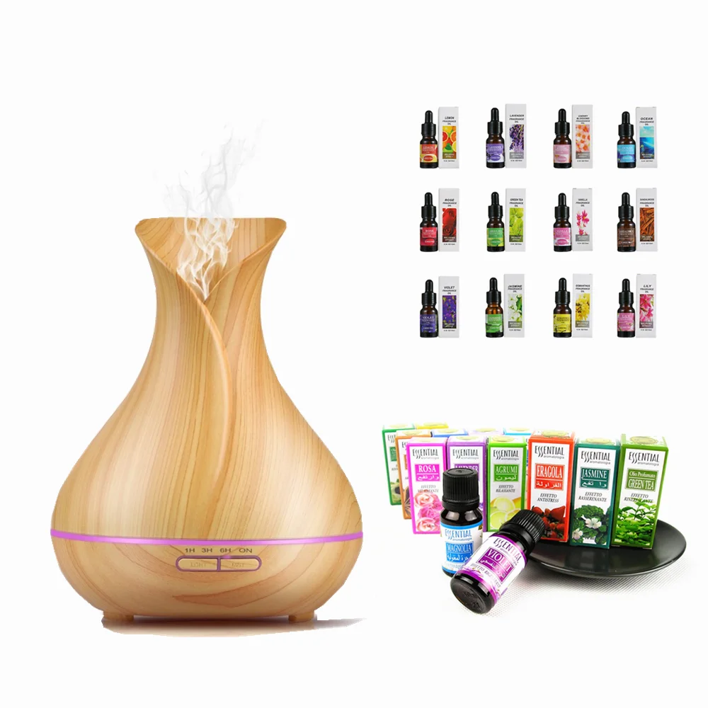 

500ml aroma diffuser cool mist air humidifier, LED night light, suitable for spa, office, bedroom, living room