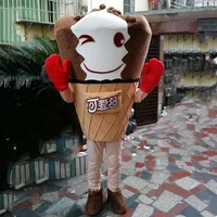 cosplay costumes ice cream mascot costume summer drink shop advertising props cold drink doll performance costume