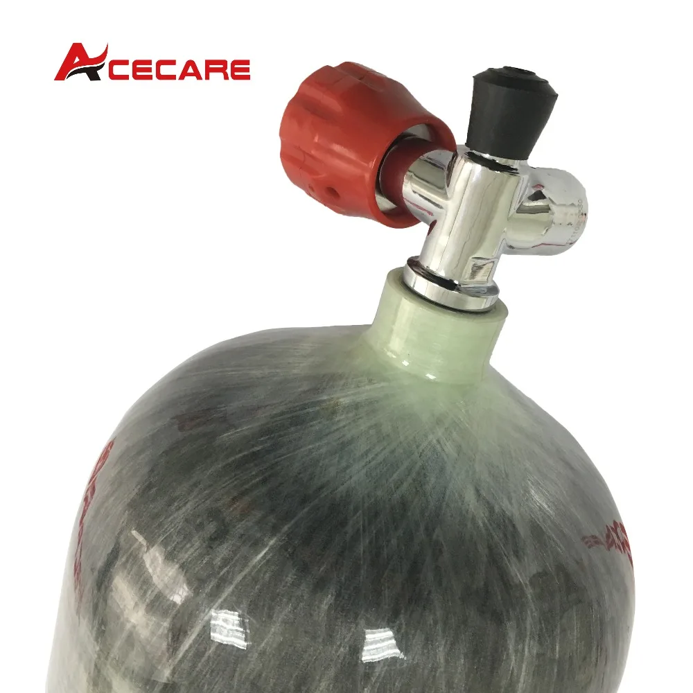 AC31211 вентиль давления для ружья для пейнтбола 12L 300bar 4500psi бак сжатого воздуха из углеродного волокна с клапаном Прямая погружения бак Acecare
