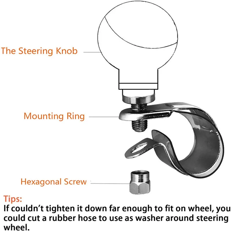 Рулевое колесо с черепом Спиннер-самоубийца поворотная рукоятка для автомобиля