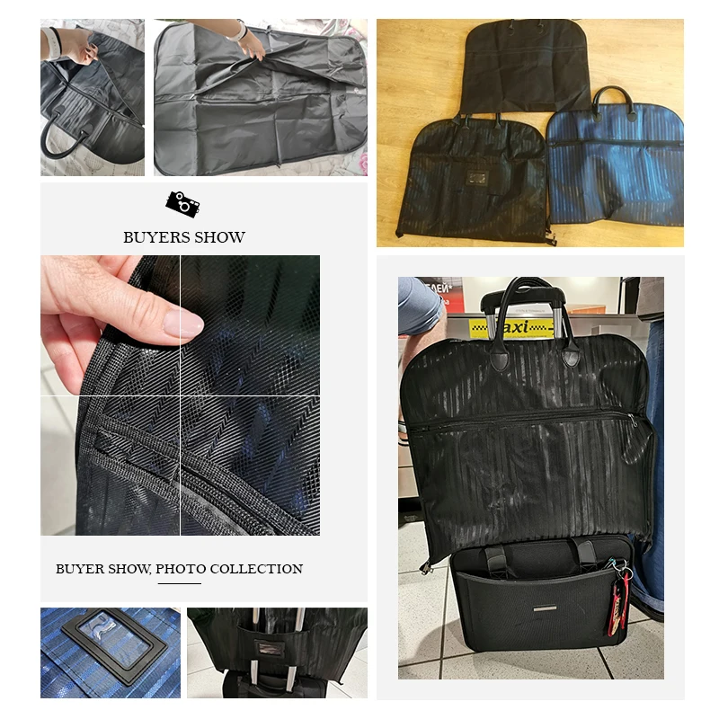 

BAKINGCHEF Men Suit Storage Bag Dustproof Hanger Organizer Travel Coat Clothes Garment Cover Case Accessories Supplies Products