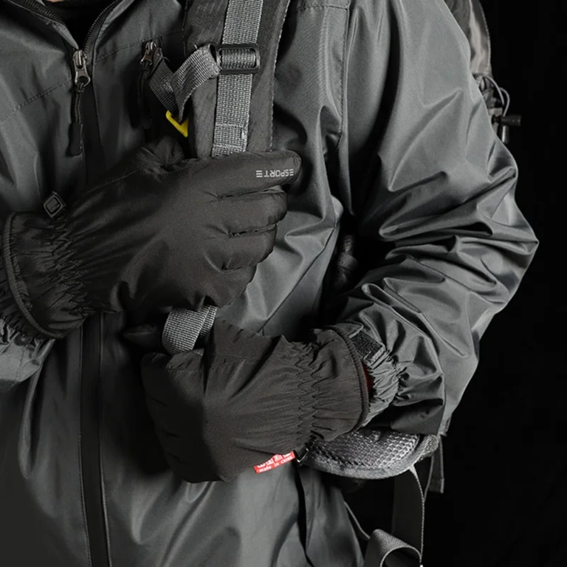 

Cold-proof Winter Thermal Ski Skiing Gloves Thermal Fleece Waterproof Snowboard Gloves Touch Screen Snow Motorcycle Warm Mittens