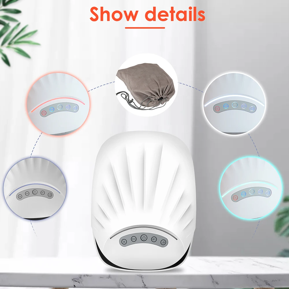 Precio Masajeador Eléctrico Manual, Terapia De Compresión De Aire Y Calefacción, Masaje Calmante Muscular, Alivia El Dolor Y El Dolor De Los Dedos