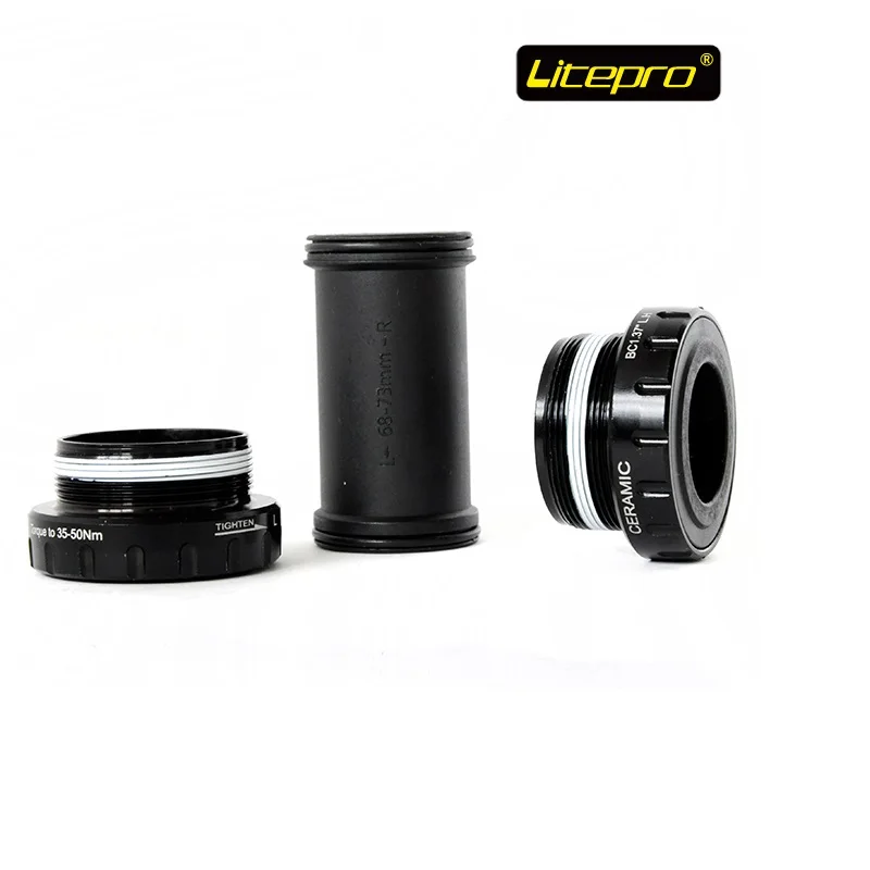 Litepro велосипедный Нижний Кронштейн керамический подшипник один корпус