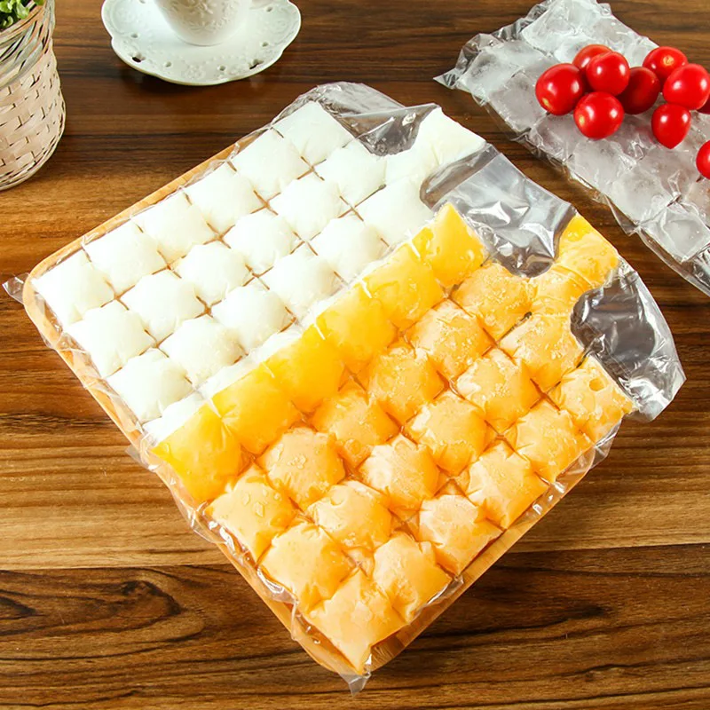 10 шт./упак. форма кубика льда одноразовые термосклеиваемый пакет пакеты для