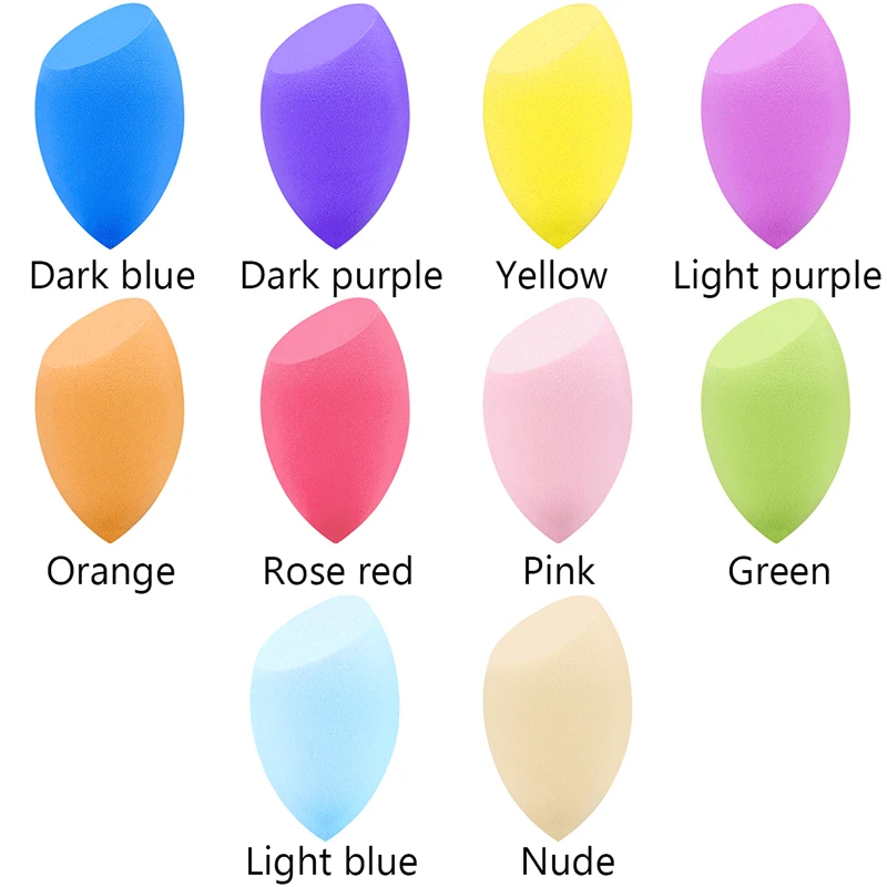 Многоцветный Красота Макияж спонж для макияжа слоеные леди лица мягкое слоеное