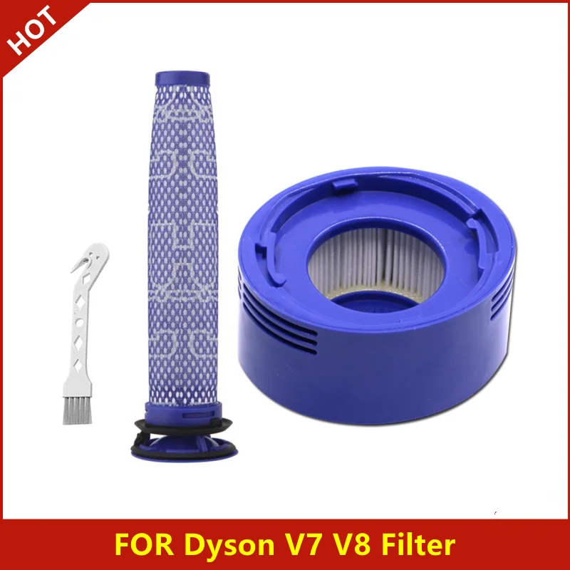 

Washable Filter Parts FOR Dyson V7 V8 Hand held vacuum cleaner Front And Rear Filter Replacement of accessories