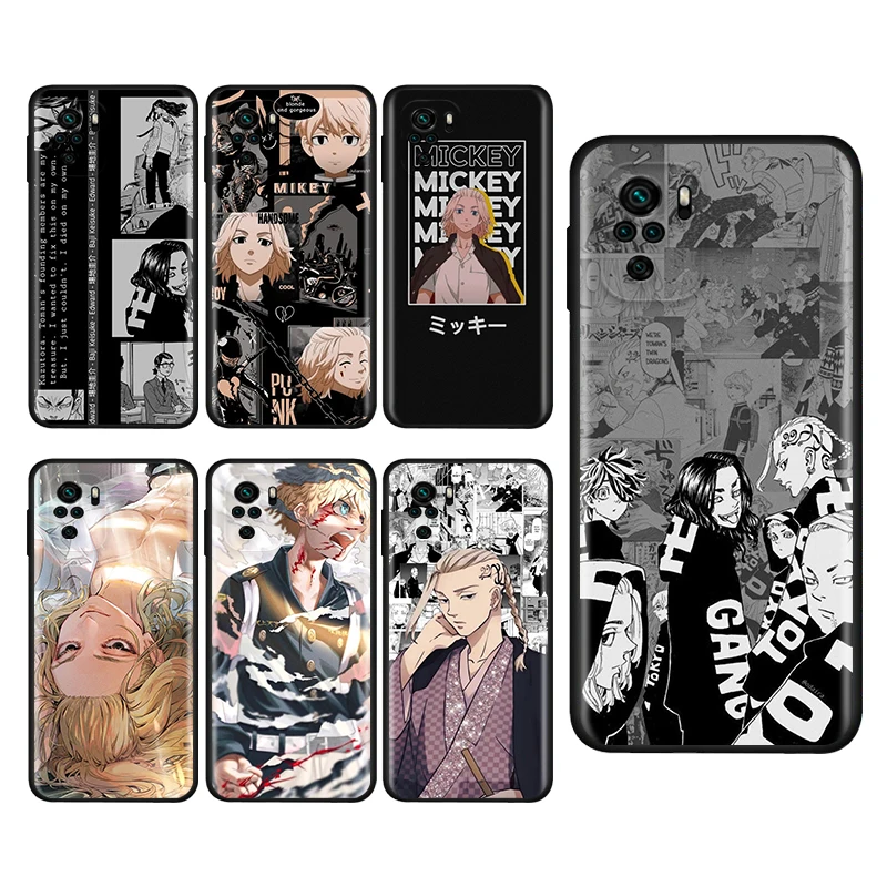 

Hot Tokyo Revengers For Xiaomi Redmi Note 5A 5 6 7 8T 8 9T 9S 9 10 10S 11 Prime Pro Max Plus Capa Black Phone Case