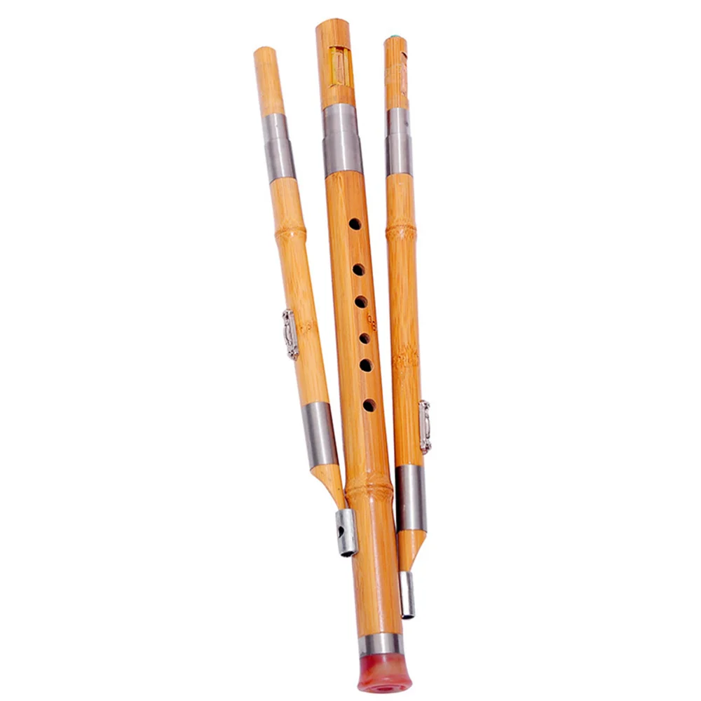 

1 Pc Chinese Hulusi Bamboo Gourd Durable Flute Ethnic Instrument For Beginner