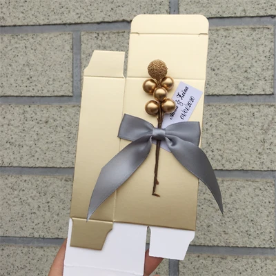 A104 20 шт. свадебный подарок, индивидуальный логотип, золотой уникальный diy бисер, цветок, квадратная Персонализированная Коробка для конфет, подарочные коробки для гостей - Цвет: A104