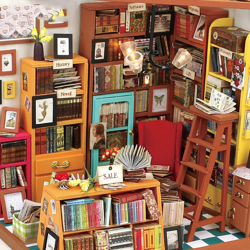 Новый 3D Кукольный дом головоломки деревянная игрушка Diy Коллекция Деревянный