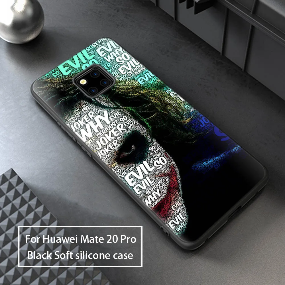 Мягкий Силиконовый ТПУ чехол joker для huawei mate 20 Pro Чехол Стиль чехол для huawei mate 20 Pro Чехол