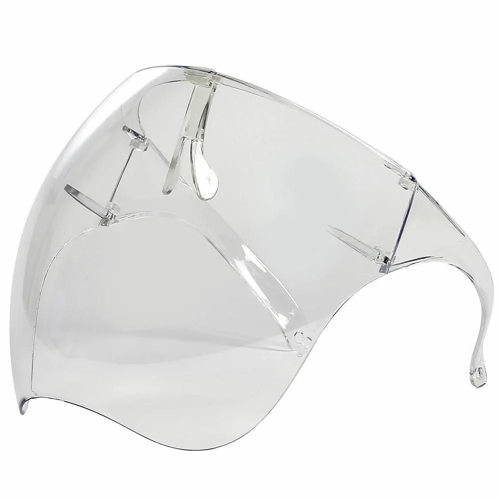 Transparent Protective Mask Full Face Shield Dustproof Goggles Safety Glasses Antidust Kitchen Anti-oil Anti-smoke | Дом и сад