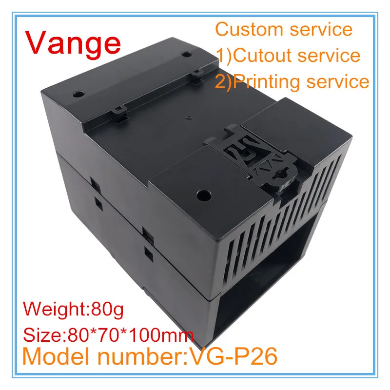 1 шт./лот пресс-форма экструдированная проекционная коробка 80*70*100 мм Черные