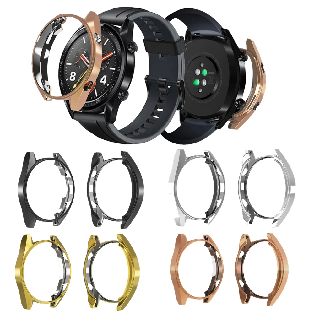 

Защитный чехол из ТПУ для смарт-часов Huawei Watch GT, силиконовый чехол для смарт-часов Huawei Watch GT, спортивные аксессуары