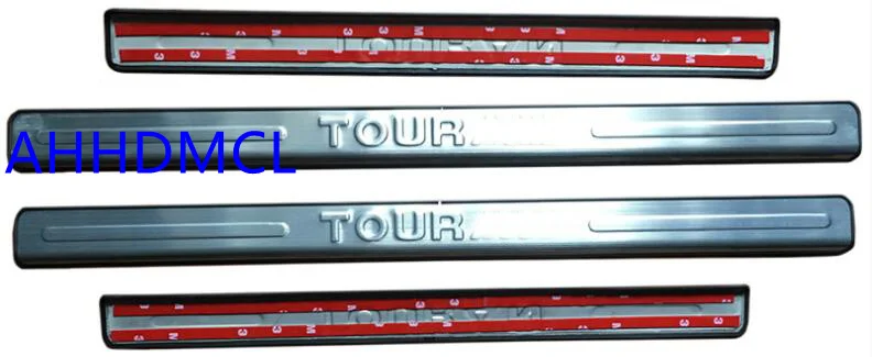 Автомобиль Добро пожаловать педаль порог полосы порога для Touran 2003 2004 2005 2006 2007 2008