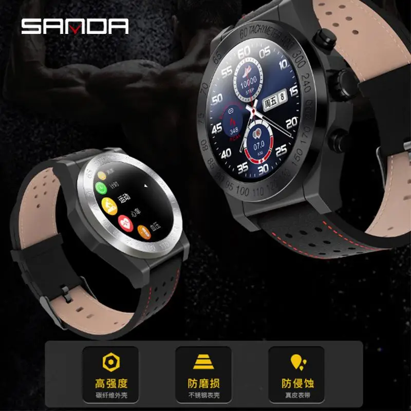 

Умные часы-браслет Sanda Новое поступление, горячая Распродажа с функцией измерения пульса и артериального давления