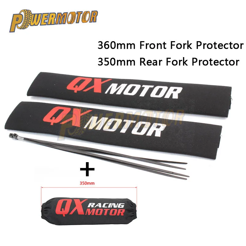 36cm Front Fork Protector 35cm Rear Shock Absorber Guard Wrap Cover For CRF YZF KLX Dirt Bike Motorcycle ATV Quad Motocross | Автомобили и