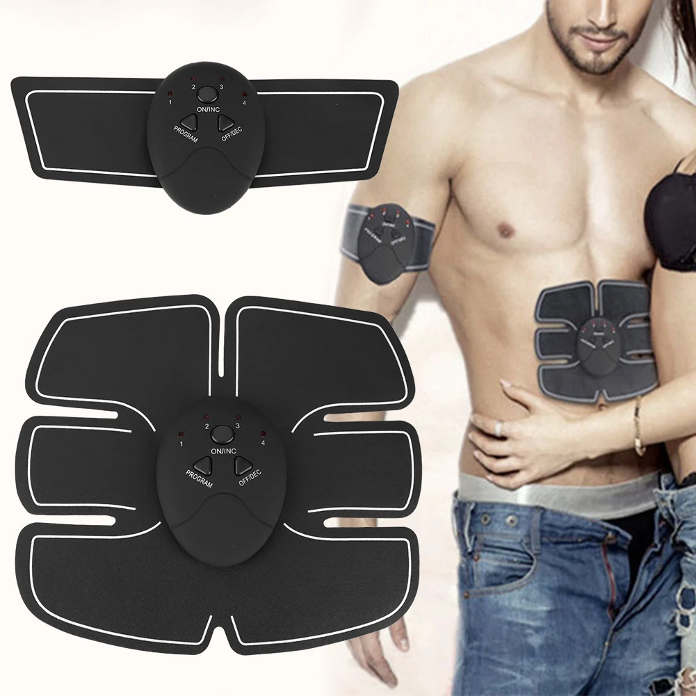 Легкий портативный спортивный перезаряжаемый тонизирующий пояс для брюшного