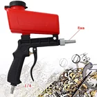 Портативный гравитационный Пескоструйный пистолет, регулируемый Пескоструйный пистолет 90psi, антикоррозийная пневматическая пескоструйная обработка и удаление ржавчины