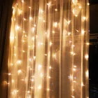 3x 13x 23x3 м гирлянды светодиодные светильник для создания сказочной атмосферы на открытом воздухе светильник s гирлянда на окна Рождество светильник украшения для дома и сада Шторы лампа