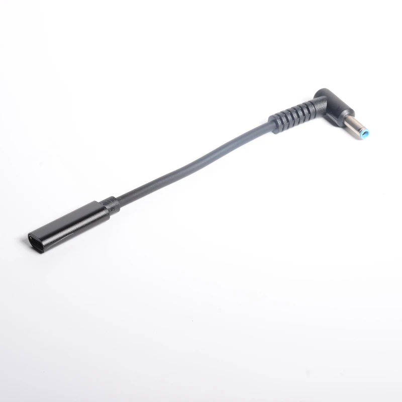 USB Type C Female to 4 5*3 0 мм штекер постоянного тока конвертер для ноутбука зарядный