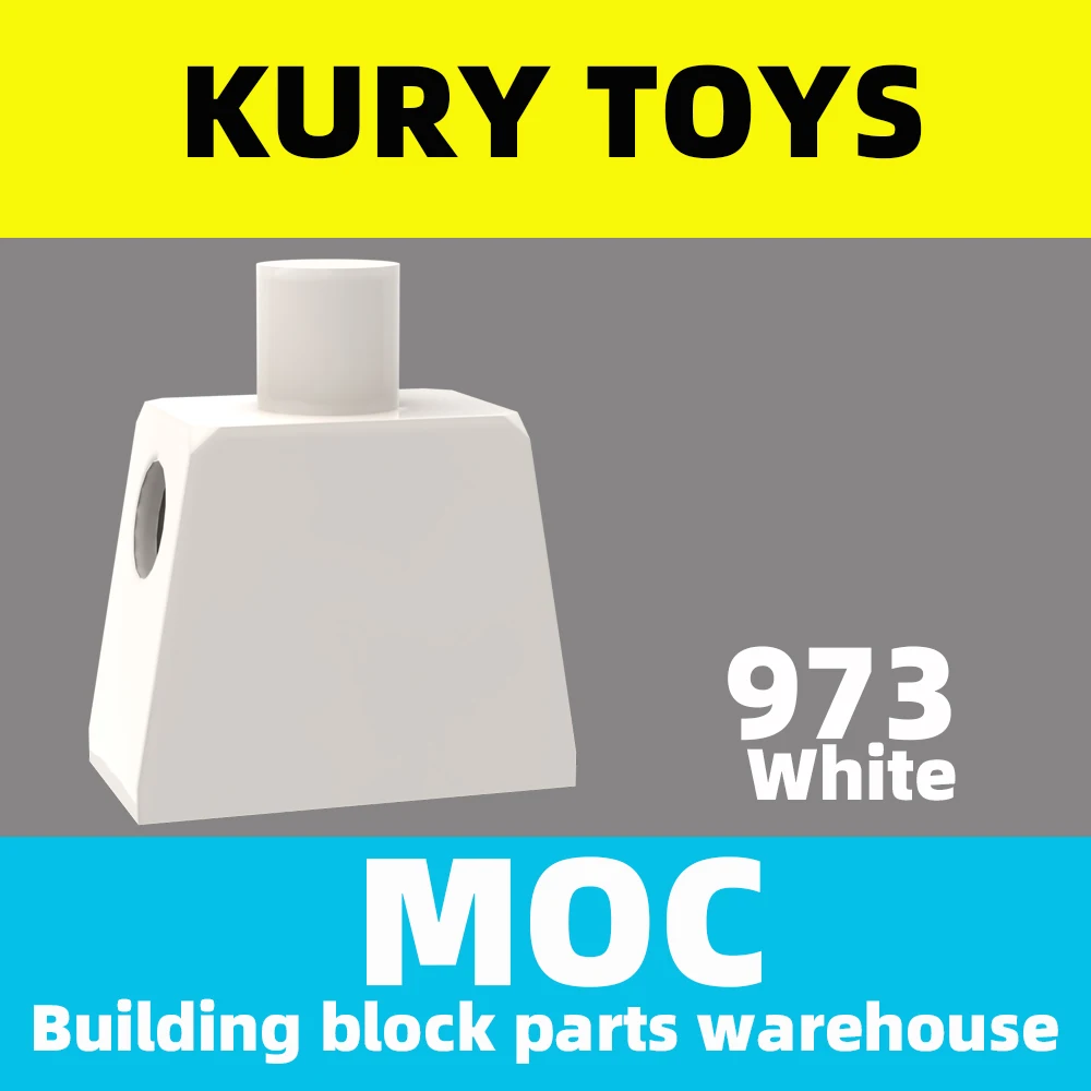 

Kury Toys DIY MOC For 973, строительные блоки для торса