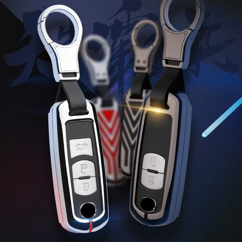 Чехол для ключей из цинкового сплава чехол Mazda 3 6 CX5 CX4 CX 5 7 9 Atenza аксессуары